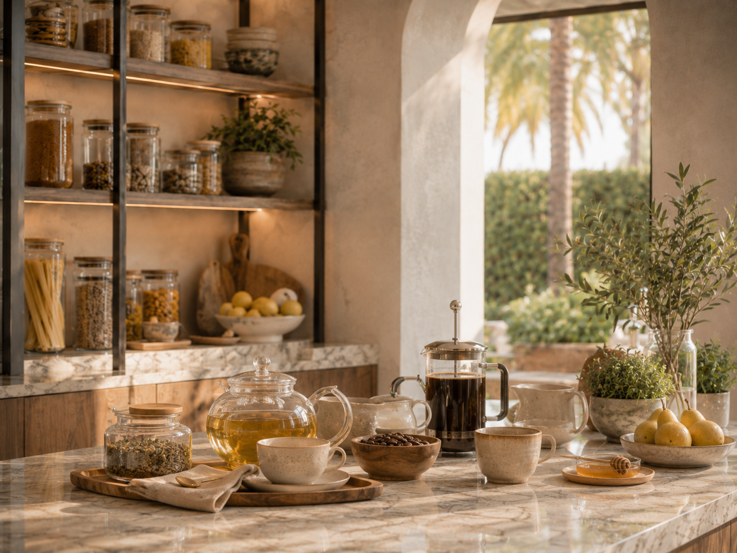 Breakfast and wellness essentials