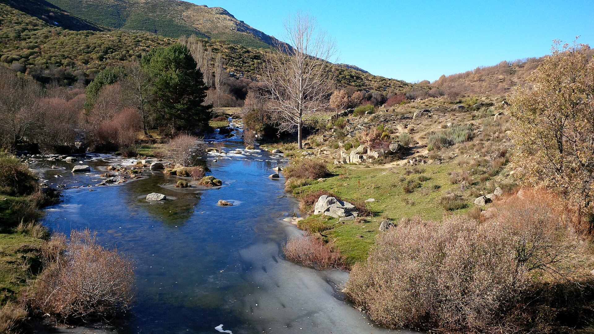 Mountain landscape of Sierra de Gredos, Spain